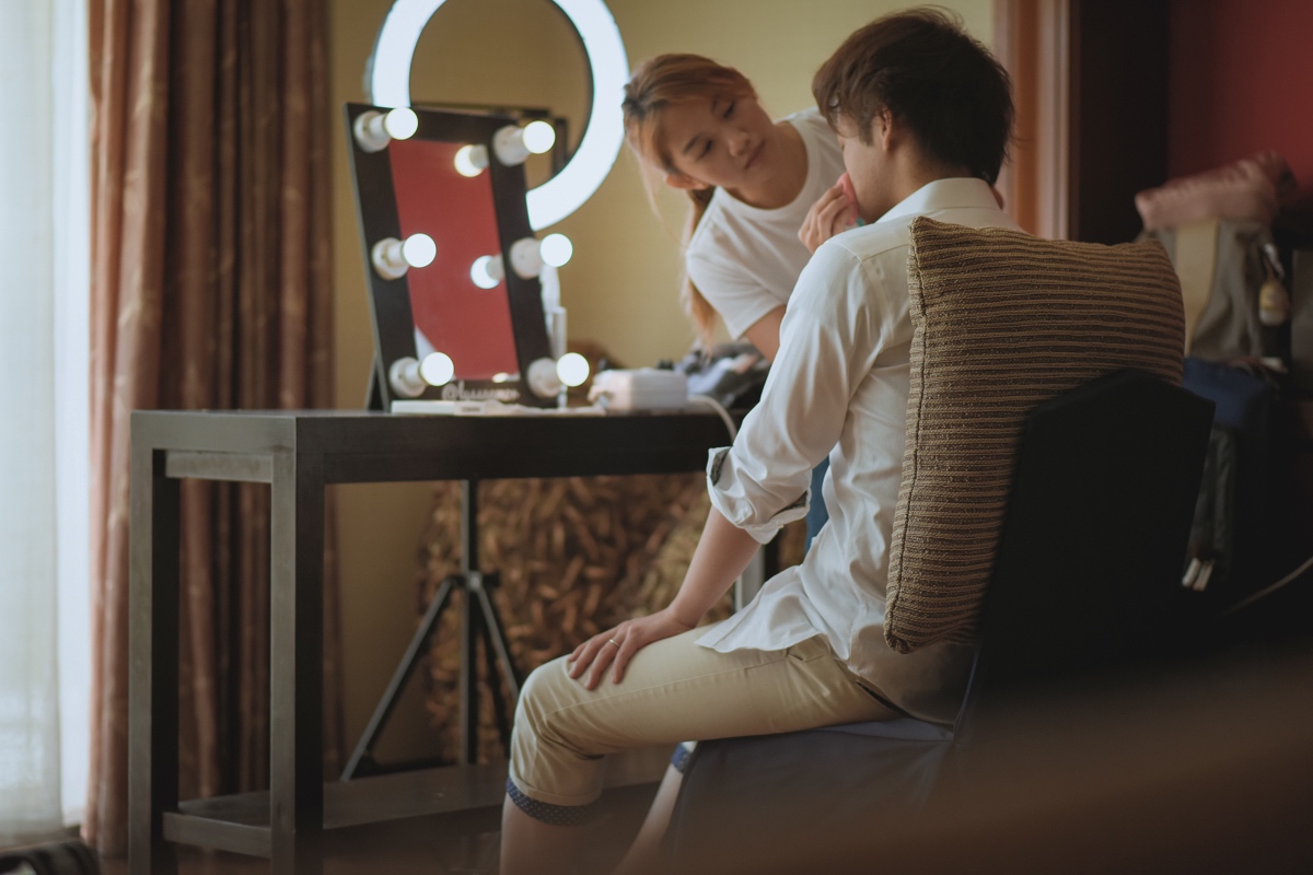 日本人ヘアメイク