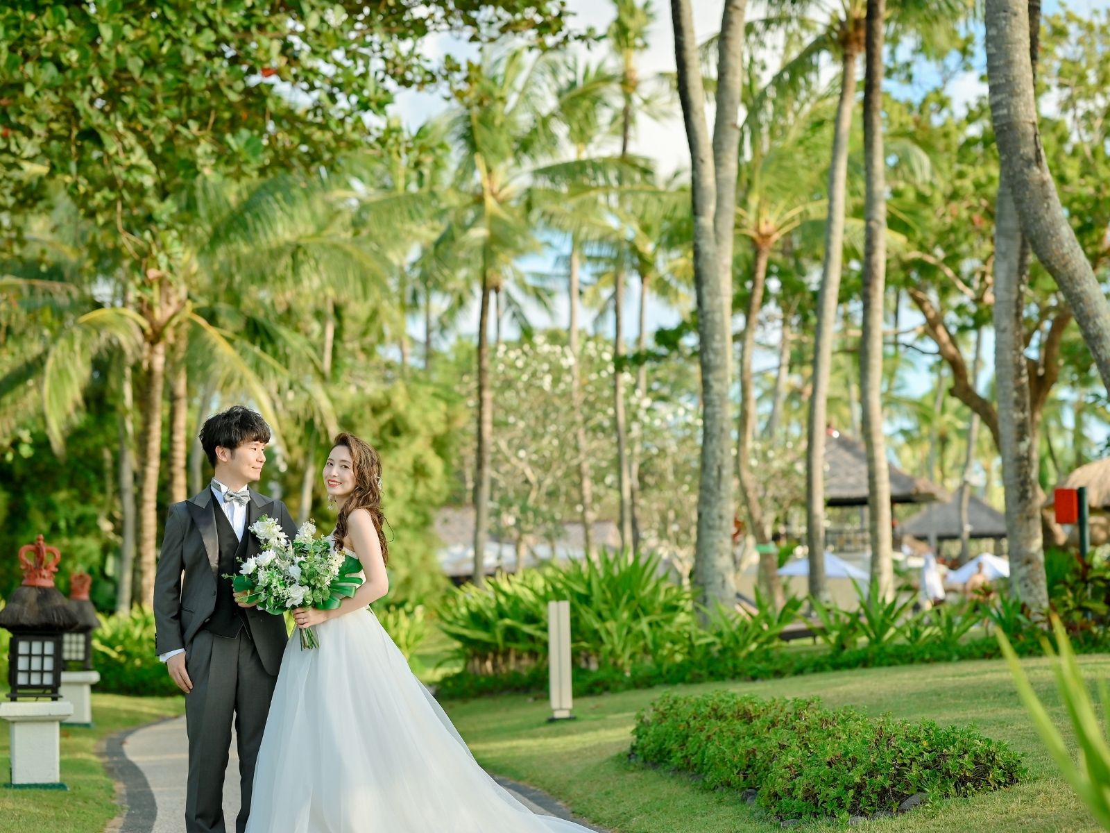 バリ島インターコンチネンタルでフォトウェディング作例