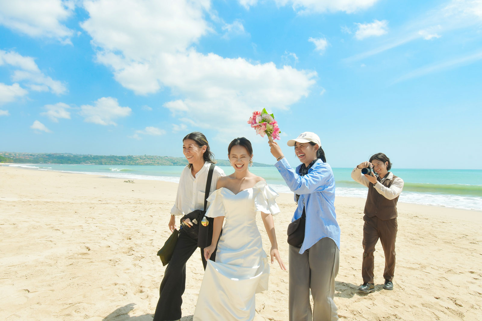 バリ島でヘアメイクサービス 日本人スタイリストが担当