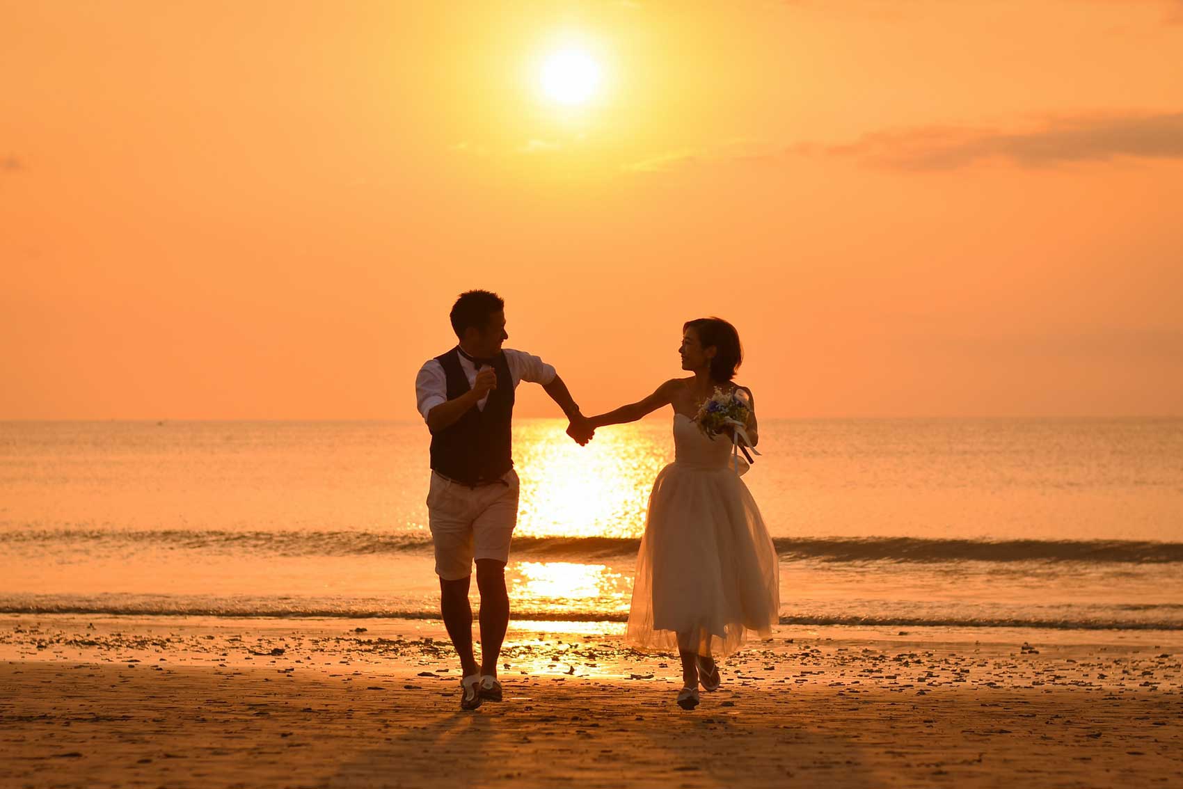 バリ島のサンセット