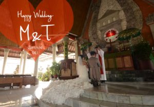 ヌサドゥア教会で挙式フォト